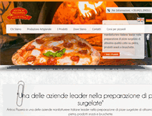 Tablet Screenshot of anticapizzeria.com